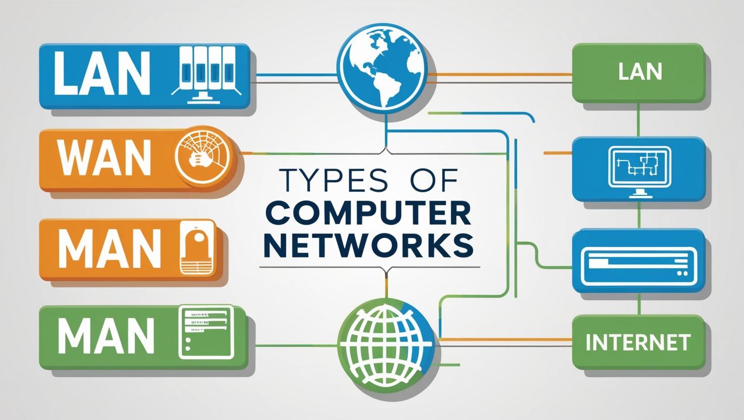 Types of Computer Networks: Full Guide to LAN, MAN, WAN, SAN, CAN & PAN ...